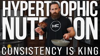 Nutrition for Muscle Building  Consistency is King  bodybuilding and Macros for Size [upl. by Llerraf]