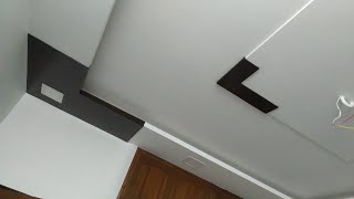 how to apply Asian paints royale Matt with ceiling design [upl. by Ekim776]