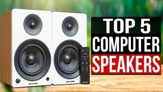 TOP 5 Best Computer Speakers 2023 [upl. by Sanborn]