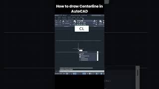 How to Draw Centerline in AutoCAD  Quick amp Easy Tutorial [upl. by Gunning]