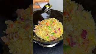 Bacon Egg Fried Rice 🤤 Bacon FriedRice EggFriedRice [upl. by Luce]