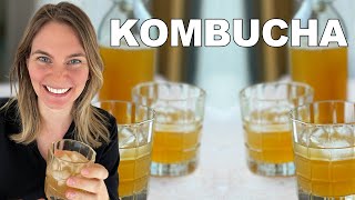 Kombucha Selbermachen So geht es ganz leicht [upl. by Adnauqaj]