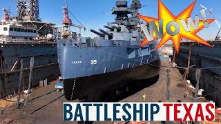 USS Texas Batleship Battleship Texas Dramatic Transformation Painted [upl. by Inajna324]