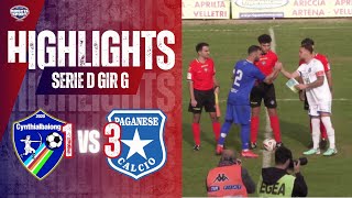 Calcio Serie D Gir G  CynthialbalongaPaganese Calcio 1926 13 Highlights [upl. by Adriel]