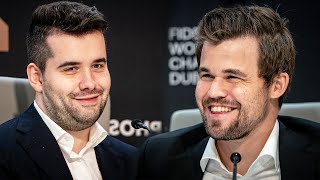 Magnus Carlsen vs Ian Nepomniachtchi  World Chess Championship 2021  Game 10 [upl. by Esahc244]