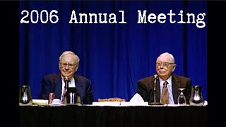 2006 Berkshire Hathaway Annual Meeting Full Version [upl. by Alastair846]