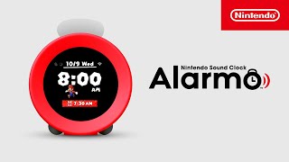 Nintendo Sound Clock Alarmo – Announcement Trailer [upl. by Luoar]