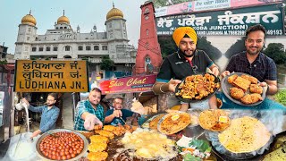 Punjab Tour Ep  20  Ludhiana Best Street Food  Punjabi Food  Punjab Street Food [upl. by Masuh]