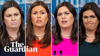 Sarah Sanders and her fiery relationship with the media [upl. by Gabor]