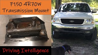 How To Replace Ford 4R70W AODE 4R75W Transmission Mount F150 Expedition Explorer Part 8 [upl. by Faust230]