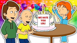 Caillou Ruins Rosies BirthdayUngrounded [upl. by Arathorn]