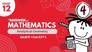 GRADE 12 MATHS ANALYTICAL GEOMETRY – Graphs Concepts 4 [upl. by Adnilab]