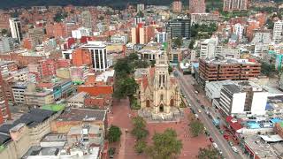 Volando en DroneMAVIC 2 ZOOM 4K NUESTRA SEÑORA DE LOURDES BOGOTA COLOMBIA [upl. by Kilmarx]