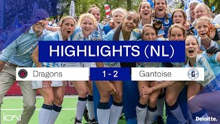 HighlightsNL Women Dragons 1  2 Gantoise [upl. by Kilar]