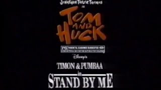 Tom and Huck amp Timon and Pumbaa Stand By Me commercial 1995 [upl. by Aima724]