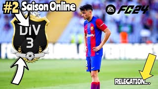 😱quotCEST CHAUD😥JE DOIS EVITER LA RELÉGATION❌quotFC 24 DIVISION 3 ONLINE 🔥 [upl. by Cotterell132]