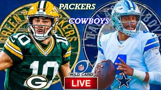 🏈 Packers VS Cowboys  ULTIMATE Live Stream Reactions  Cowboys Meltdown Cam  Wild Card Weekend [upl. by Ahtanaram609]