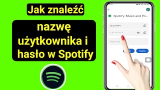 Jak znaleźć identyfikator użytkownika i hasło Spotify  Zobacz hasło do Spotify [upl. by Kesley]