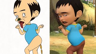 Goyang Upin ipin Drawing meme funny upin dan ipin terbaru part 2 [upl. by Higgins]