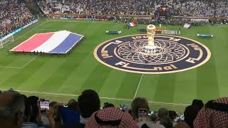 National anthems of Argentina amp France at final of World Cup Qatar 2022 Lusail Stadium 18122022 [upl. by Eniaral429]