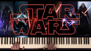 Star Wars The Ultimate Dark Side Piano Medley [upl. by Scheck]