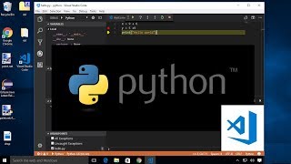 How to Set Up Python in Visual Studio Code on Windows 10 [upl. by Atsirtal]