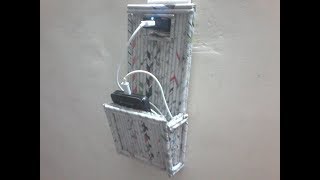 DIY How to make mobile phone holder using news paper rolls  news paper crafts  useful craft [upl. by Towney]