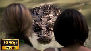 Giant Crocodile vs 2 Young Ladies [upl. by Geof31]