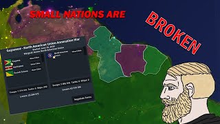 Small Nations Are BROKEN  Roblox Rise of Nations [upl. by Aicad12]