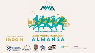 Media Maratón Almansa 2024 [upl. by Anilorac]