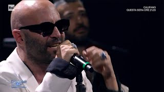 Negramaro cantano quotRicominciamo tuttoquot  Domenica In Speciale Sanremo 11022024 [upl. by Atsyrk]