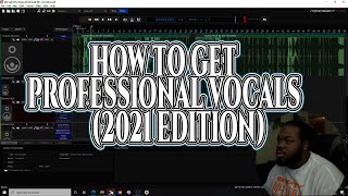 HOW TO GET PROFESSIONAL VOCALS IN 2022 MIXCRAFT 9 [upl. by Ainesej]