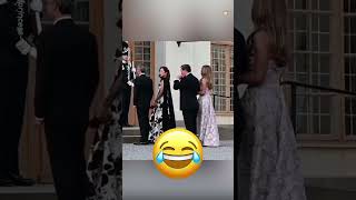 😆🤣😂🙃 funnymoments When Princess Madeleines Husbands Hand Accidentally Touched King Federicks [upl. by Foote]