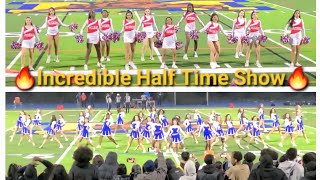 Incredible Half Time Show 🔥🔥🔥 quotThe Cheer Offquot Humberview vs Mayfield [upl. by Naanac]