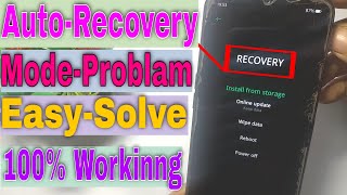 Oppo A16 Auto Recovery Mode Problem  All Oppo Recovery Mode Solve 100 Working Method 20232024 [upl. by Ralyat]