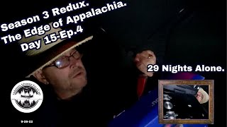 D15 Ep4Season 3 Redux 29 Nights Alone On the Edge of Appalachia Solar Portable DVD Player [upl. by Ewall]