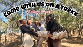 Trekking vlog trekking with college friendsshoolini university dailyvlog trekking [upl. by Nnorahs]