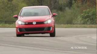 2012 Volkswagen GTI 2door at the track  Autoweek Drives [upl. by Anaili]