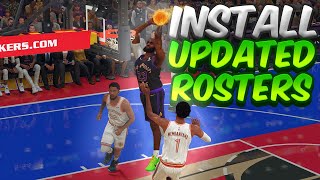 How To Install Updated Nba 2K23 Rosters 2024 Tutorial [upl. by Harald]