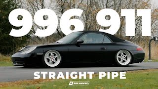 PORSCHE 9961 911 STRAIGHT PIPE  M96 Flat 6  Bag Riders [upl. by Bud]