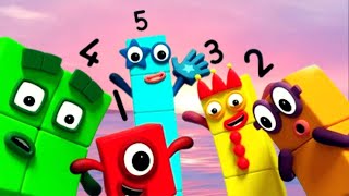 NUMBERBLOCK SATISFIYING VIDEO  NUMBERBLOCKS SAND PAINTING BARBIE PRETY WOW Bewiildering [upl. by Leisha]