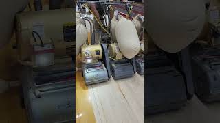 Gym Floor Sander3 Drum Setup [upl. by Normie]