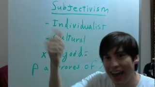 Lecture 21 Individualist Subjectivism [upl. by Randi72]