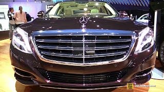 2015 MercedesBenz SClass S600 V12  Exterior and Interior Walkaround  2014 LA Auto Show [upl. by Dupaix457]