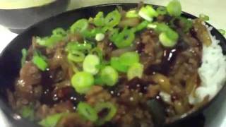 How to make quick and easy Gyudon [upl. by Hgalehs]