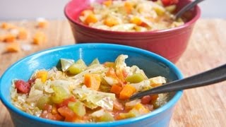 10 lbs in 1 week Cabbage Soup Diet Recipe AKA Wonder Soup [upl. by Arhna644]