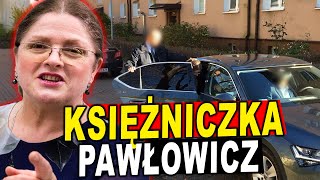 LIMUZYNĄ DO KOŚCIOŁA Krystyna Pawłowicz żyje jak KSIĘŻNICZKA Wszystko za pieniądze podatników [upl. by Erie]