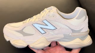 New Balance 9060 Sea Salt Suede Sneakers [upl. by Ohara26]