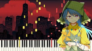 Touhou 17 Entrusting this World to Idols  Idoratrize World piano Synthesia MIDI [upl. by Arhna993]