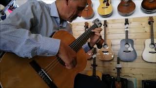 CHITARRA CLASSICA ALMANSA 401 CEDRO con GIACOMO PARIMBELLI pt1 [upl. by Hollie]